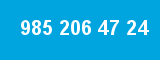 985 206 47 24 985 206 47 24